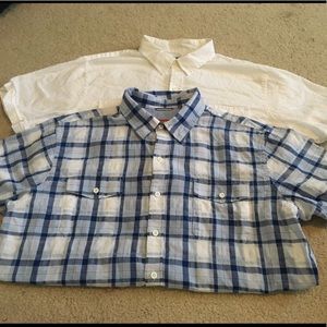 Izod Short-sleeve Button-down